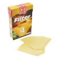 Filtre na kávu 4/100 UNI ALUFIX