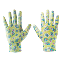 Záhradné rukavice potiahnuté nitrilom, veľkosť 9"