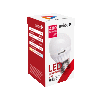 LED žiarovka Globe mini G45 6W E27NW AVIDE