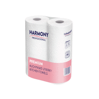 Kuchynské utierky 2-vr. "Harmony Professional" 50 útržkov [2 ks] HYG SOFT