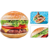 Nafukovačka hamburger 145x142 cm
