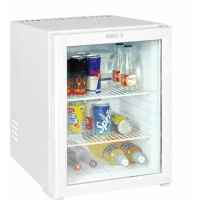 Absorpčný minibar so sklenenými dverami