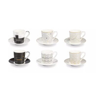 Šálka espresso s podšálkou myCOFFEE, 6 ks, Infinity TESCOMA
