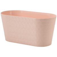 Kvetináč Diamond Petit 27 box telovej farby FORM PLASTIC