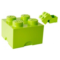 Úložný box 4 zelený 250x250x180 LEGO