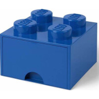 Úložná zásuvka 4 modrá 250x250x180 LEGO