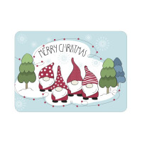 Vianočné prestieranie laminát 39x28cm Škriatok AMBITION