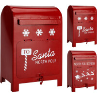 Poštová schránka XMAS 3 druhy 25cm