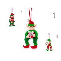 Závesná dekorácia ELF 11cm 3 druhy