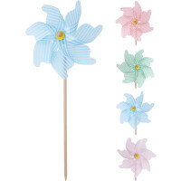 Veterný mlyn 55cm 4 druhy TRANSPARENT