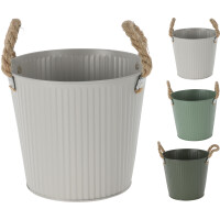 Kvetináč 16cm 3 druhy metal