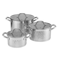 Sada nerezových hrncov Bubble 6-dielna AMBITION