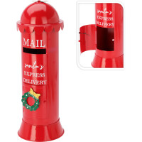 Poštová schránka 19x53cm RED