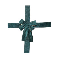 Mašľa na dvere 33x42cm DARKGREEN