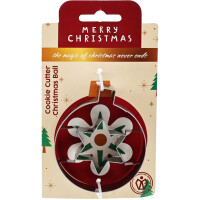 Detail - Vykrajovačka Vianočná guľa 8x8,8x2cm Vykrajovačka Vianočná guľa 8x8,8x2cm
