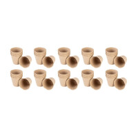 Rašelinové sadbovače 8 x 8 x 7,8 cm, 60 kusov VERTO