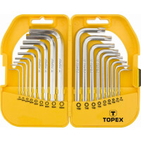 Sada imbus a torx, 18 ks TOPEX