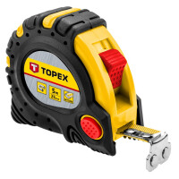 Detail - Zvinovací meter, ocel 5 m x 25 mm s magnetom TOPEX Zvinovací meter, ocel 5 m x 25 mm s magnetom TOPEX