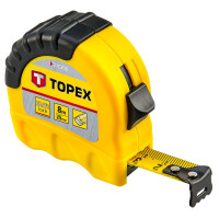 Detail - Zvinovací meter, ocel 8 m x 25 mm TOPEX Zvinovací meter, ocel 8 m x 25 mm TOPEX