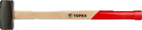 Kladivo zámočnícke, 10 kg drevená rúčka TOPEX
