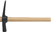 Kladivo murárske, 700 g drevená rúčka TOPEX