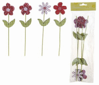 Kvety umelé dekoračné 30cm