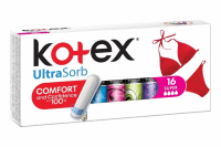 KOTEX® Tampóny Ultra Sorb Super (16)