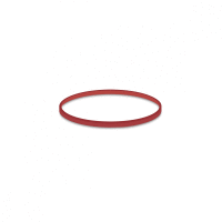 Gumičky červené slabé (1 mm, Ø 6 cm) 50 g [1 bal.] GASTRO