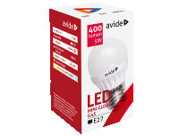 LED žiarovka Mini Globe G45 3W E27 WW AVIDE