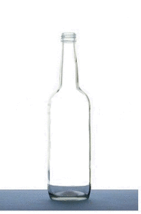 Fľaša Geradehals Extra - 0.70 bezfarebná
