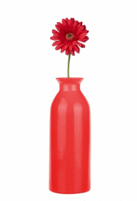 Váza h-250 červená GLASMARK