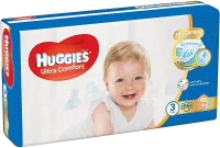 HUGGIES® Ultra Comfort Jumbo- 3 (56)