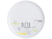 Plytký tanier Pizza Friends Time 32 cm LUMINARC