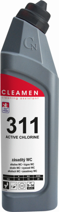 CLEAMEN 311 s aktívnym chlórom 750ml