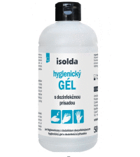 ISOLDA dezinfekčný hygienický gél 500ml