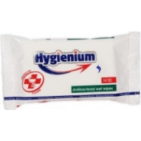Hygienium antibakteriálne vlhčené utierky 15 ks