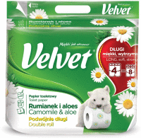 Toaletný papier Velvet 8v4 Camomile 3vr