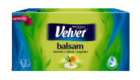 Kozmetické utierky Velvet Balsam 3vr. 70ks