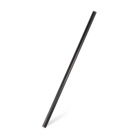 Slamky koktejlové čierne 21 cm, Ø 6 mm [500 ks] GASTRO
