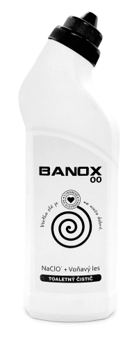 BANOX WC čistič NaClO + Voňavý les (00) 750 ml BANCHEM