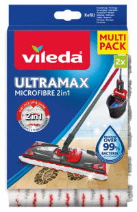 Vileda Ultramax Microfibre 2v1 náhrada 2ks VILEDA