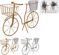 Dekorácia kvetináč na bicykli 2 druhy