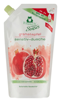 Senses sprchový gél granátové jablko-náhradná náplň 500ml FROSCH