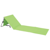 Podložka DOMINICA, zelená, 150x51 cm, 13 mm, plážová