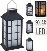 Solárny lampáš s LED plameňom - 3 druhy