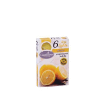 Čajové sviečky 6 ks - citrón