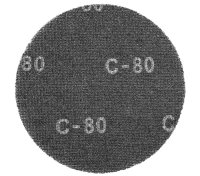 Brúsna sieťka na suchý zips, 225 mm, K80, pre brúsku 59G260, 10 ks. GRAPHITE