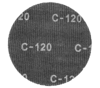 Brúsna sieťka na suchý zips, 225 mm, K120, pre brúsku 59G260, 10 ks. GRAPHITE