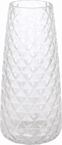 Sklenená váza, 21 cm
