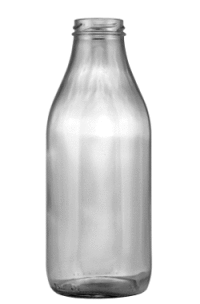 Fľaša Mlieko - 0,75 bezfarebná T.O.43 BRICOL